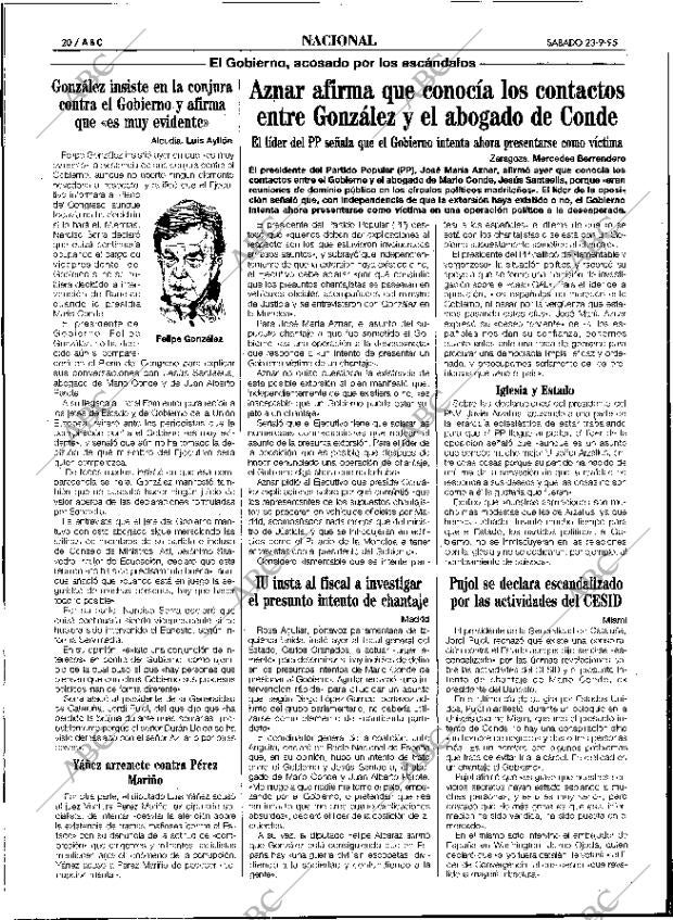 ABC SEVILLA 23-09-1995 página 20