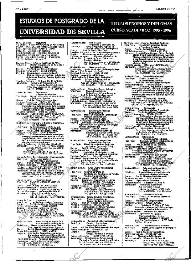 ABC SEVILLA 23-09-1995 página 26