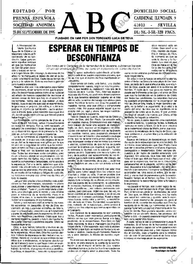 ABC SEVILLA 23-09-1995 página 3