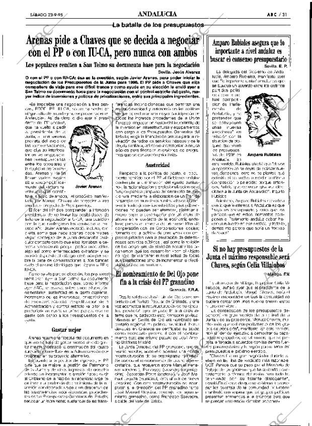 ABC SEVILLA 23-09-1995 página 31
