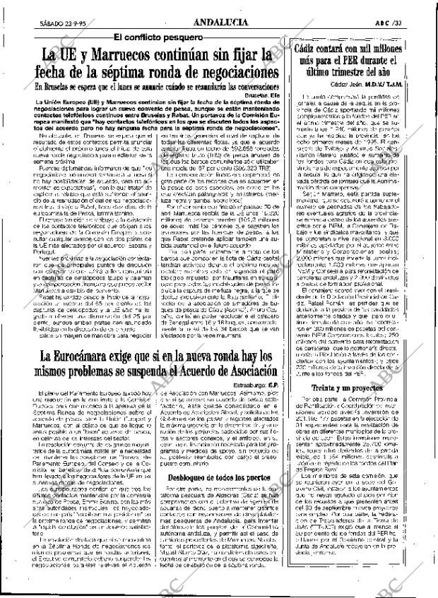 ABC SEVILLA 23-09-1995 página 33