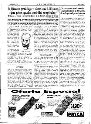 ABC SEVILLA 23-09-1995 página 43