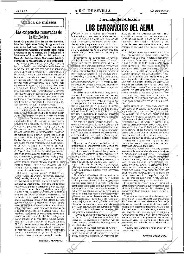 ABC SEVILLA 23-09-1995 página 44