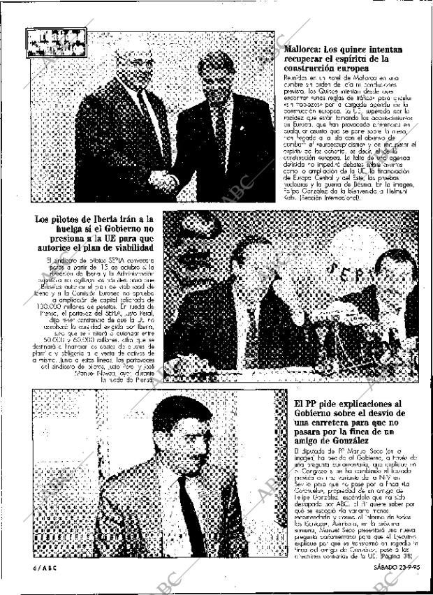 ABC SEVILLA 23-09-1995 página 6