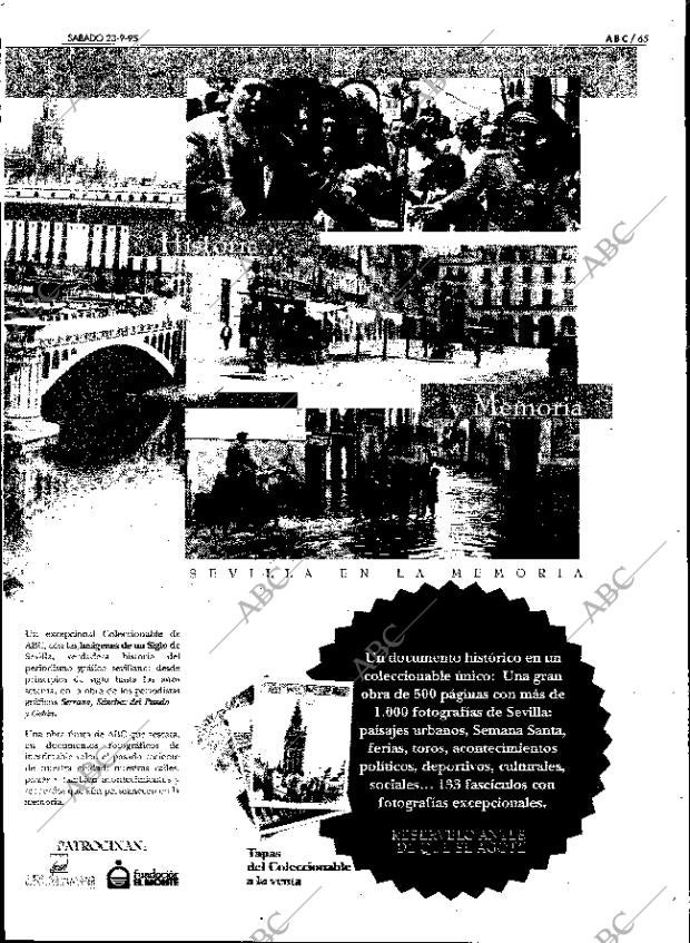 ABC SEVILLA 23-09-1995 página 65