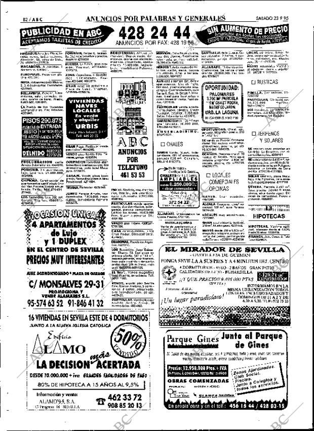 ABC SEVILLA 23-09-1995 página 82