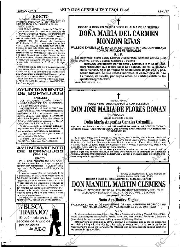 ABC SEVILLA 23-09-1995 página 87
