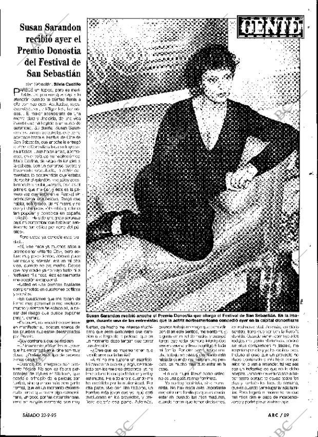 ABC SEVILLA 23-09-1995 página 89