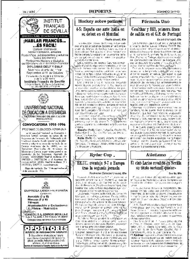 ABC SEVILLA 24-09-1995 página 106