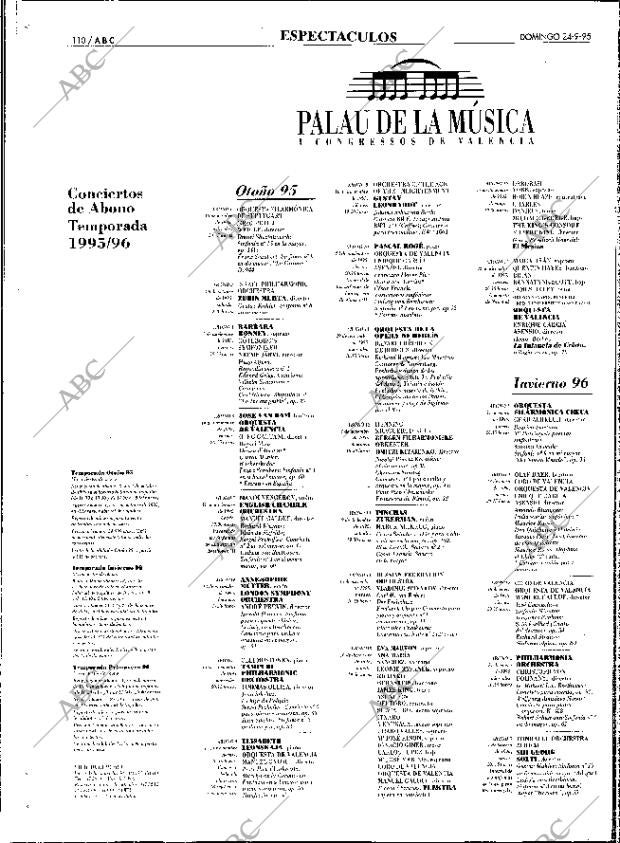 ABC SEVILLA 24-09-1995 página 110