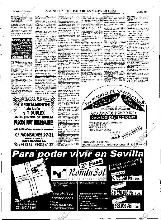 ABC SEVILLA 24-09-1995 página 115
