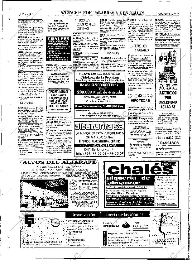 ABC SEVILLA 24-09-1995 página 116