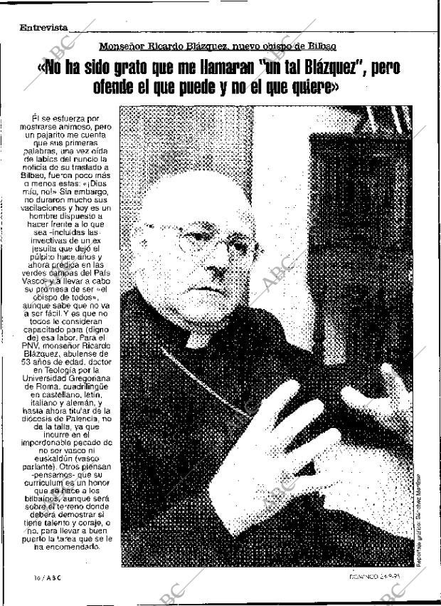 ABC SEVILLA 24-09-1995 página 16