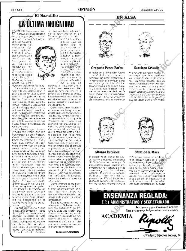 ABC SEVILLA 24-09-1995 página 26