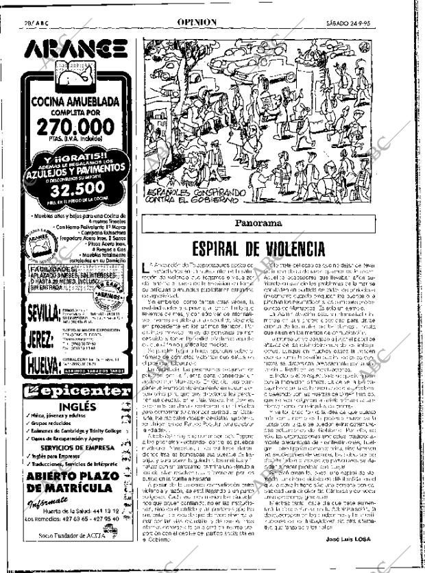 ABC SEVILLA 24-09-1995 página 28