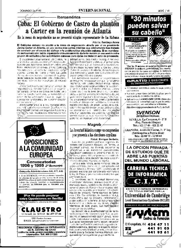 ABC SEVILLA 24-09-1995 página 41
