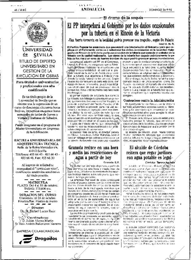ABC SEVILLA 24-09-1995 página 46