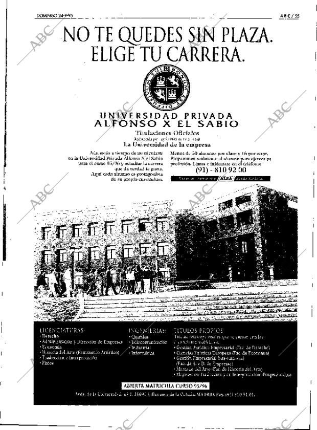ABC SEVILLA 24-09-1995 página 55