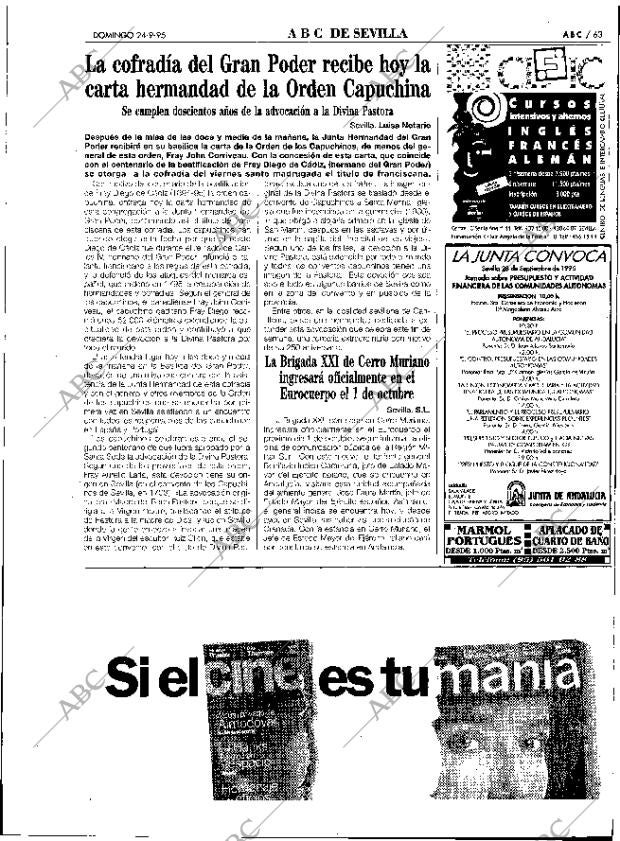 ABC SEVILLA 24-09-1995 página 63
