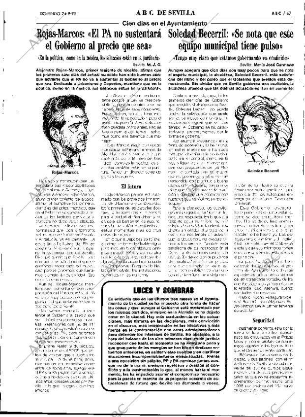 ABC SEVILLA 24-09-1995 página 67