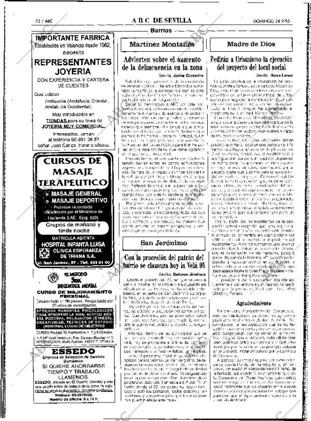 ABC SEVILLA 24-09-1995 página 72
