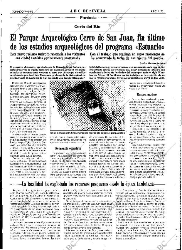 ABC SEVILLA 24-09-1995 página 73