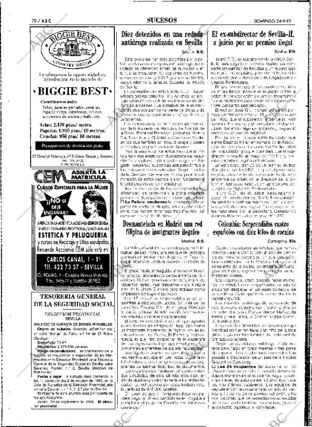 ABC SEVILLA 24-09-1995 página 78