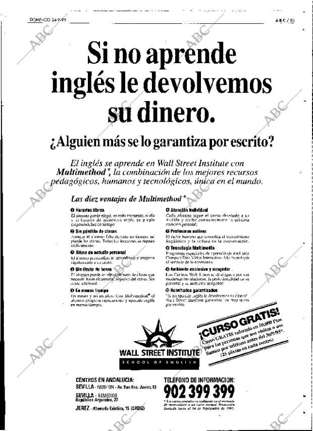 ABC SEVILLA 24-09-1995 página 85