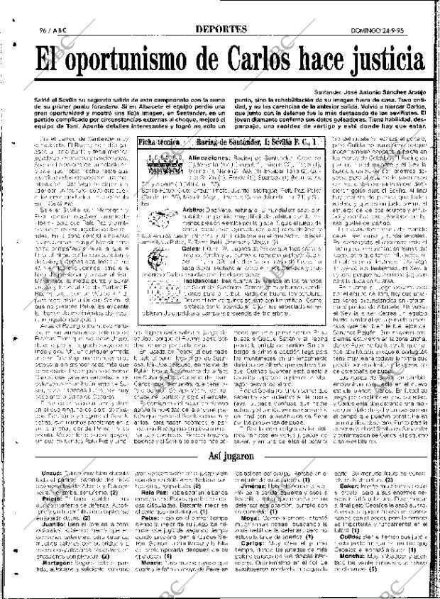ABC SEVILLA 24-09-1995 página 96