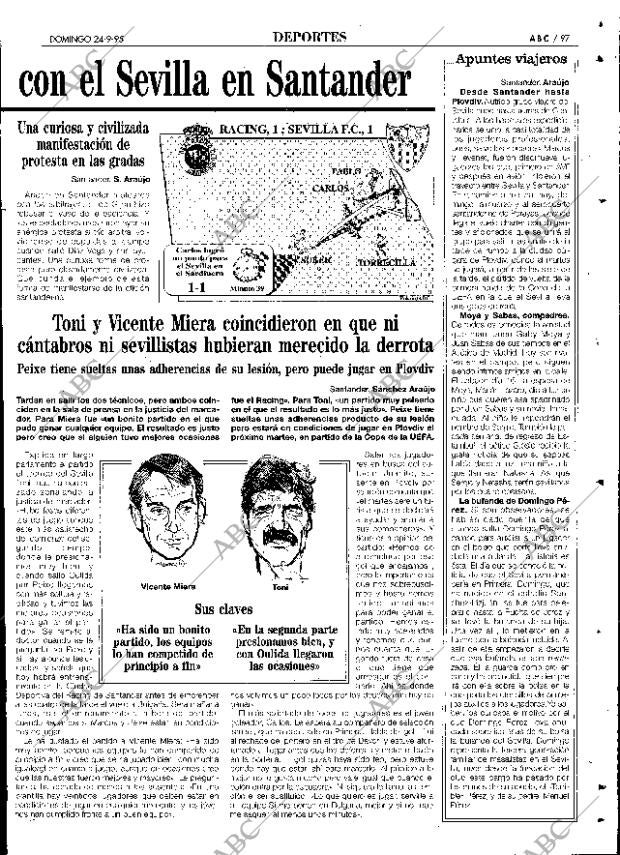 ABC SEVILLA 24-09-1995 página 97