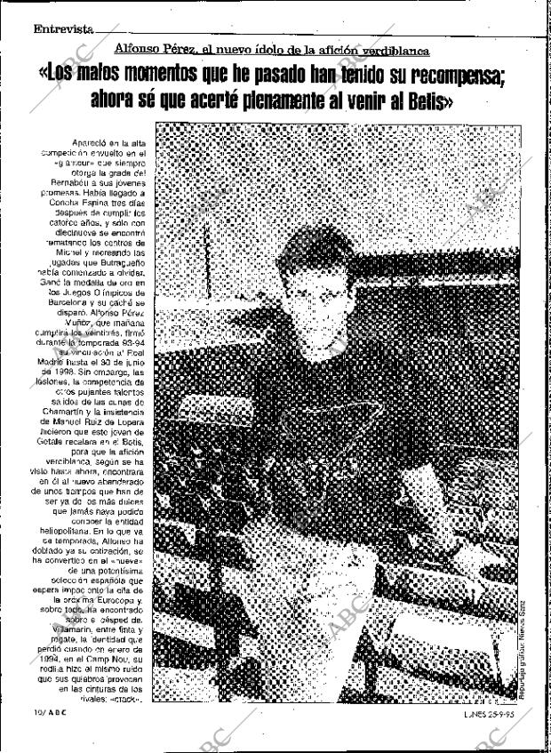 ABC SEVILLA 25-09-1995 página 10