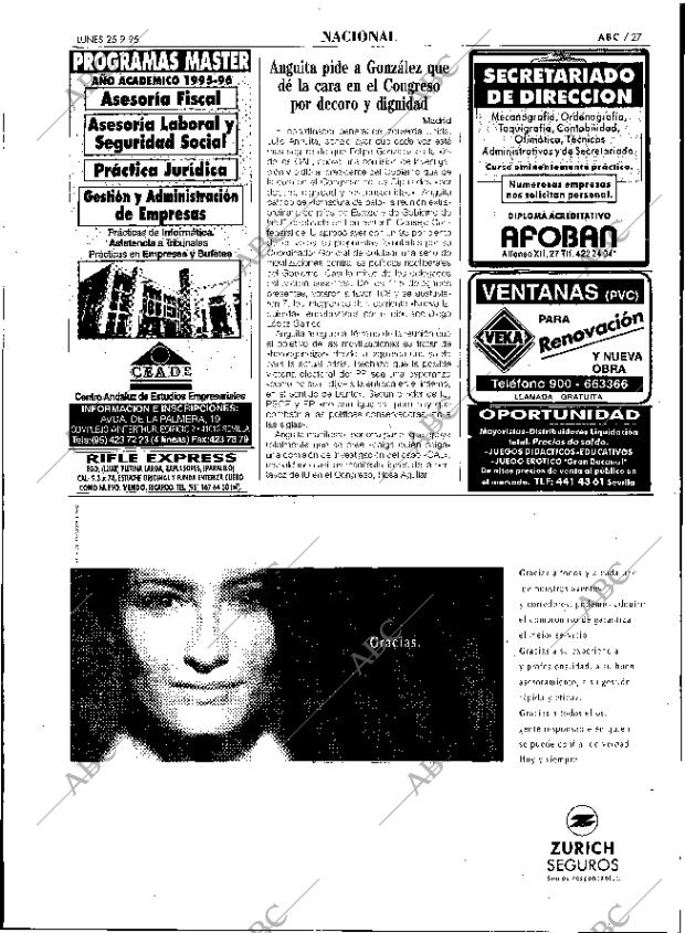 ABC SEVILLA 25-09-1995 página 27