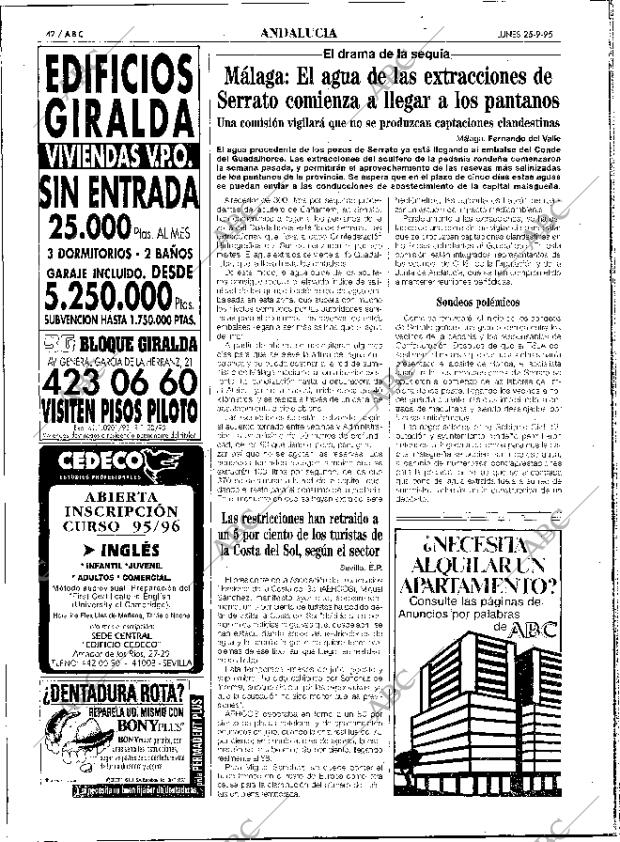 ABC SEVILLA 25-09-1995 página 42