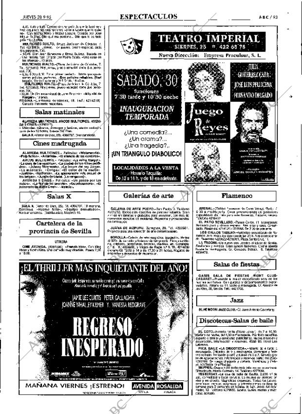 ABC SEVILLA 28-09-1995 página 93