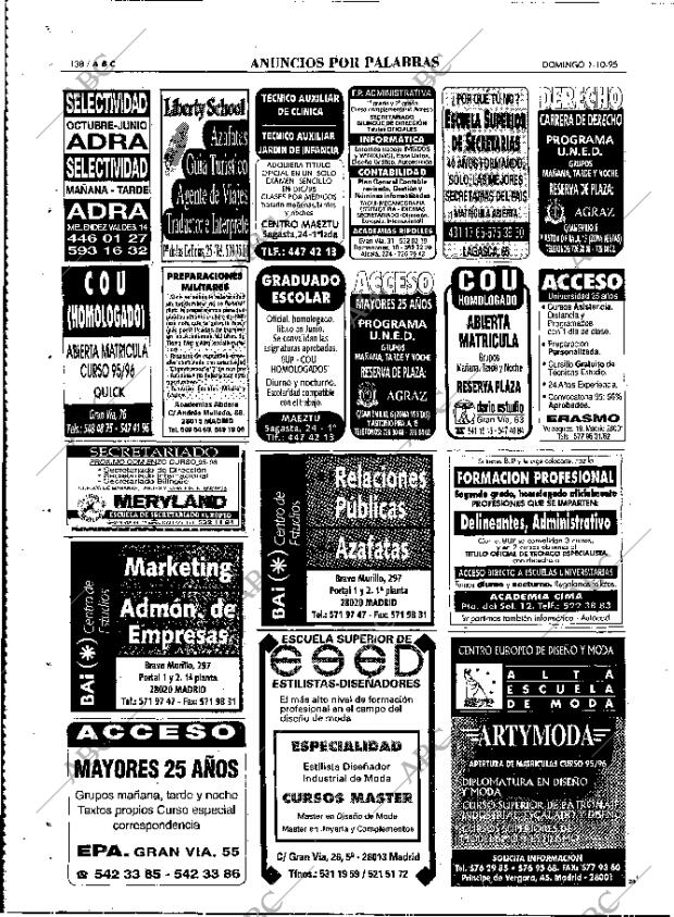 ABC MADRID 01-10-1995 página 138