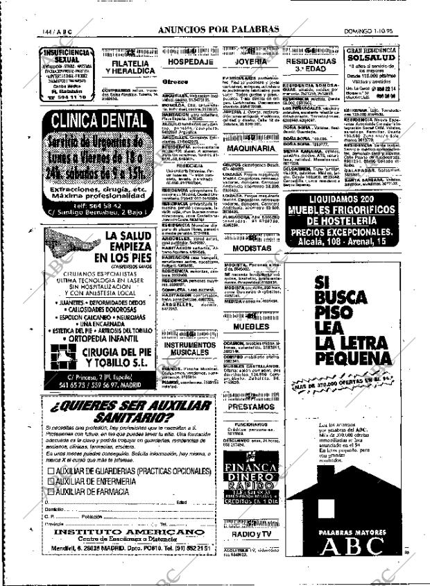 ABC MADRID 01-10-1995 página 144