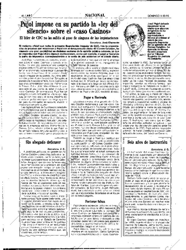 ABC MADRID 01-10-1995 página 40