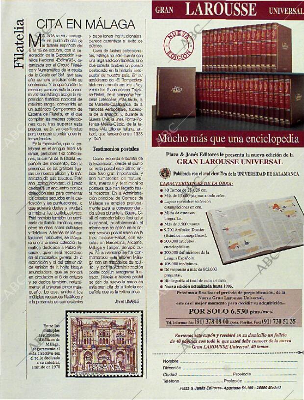 BLANCO Y NEGRO MADRID 01-10-1995 página 115