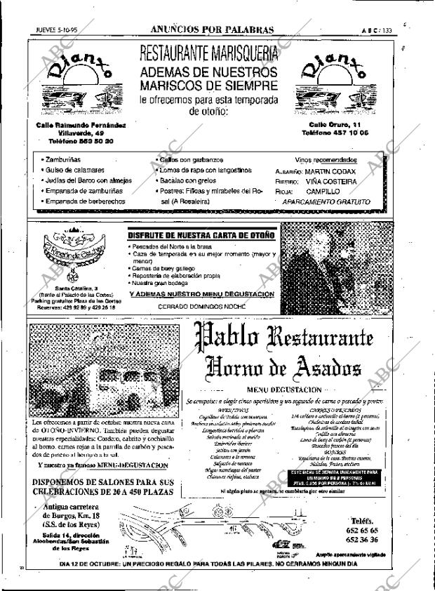 ABC MADRID 05-10-1995 página 133