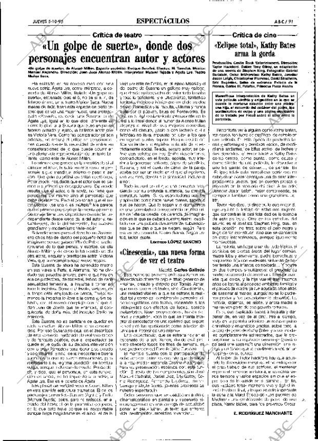ABC MADRID 05-10-1995 página 91