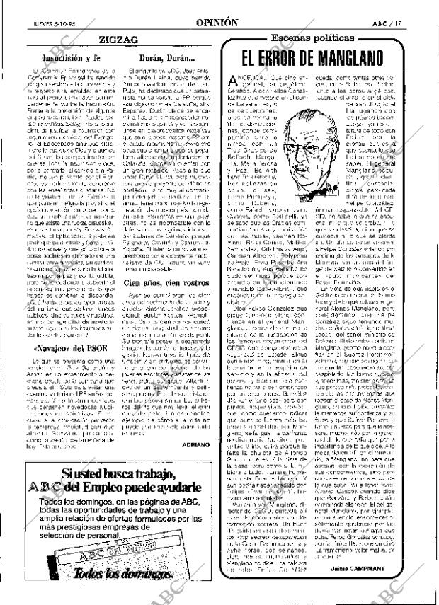 ABC SEVILLA 05-10-1995 página 17
