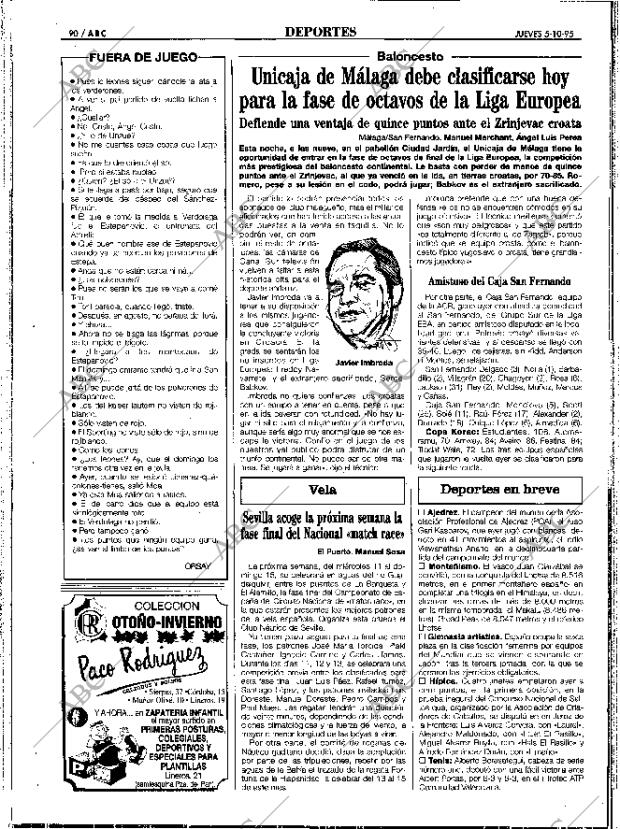 ABC SEVILLA 05-10-1995 página 90