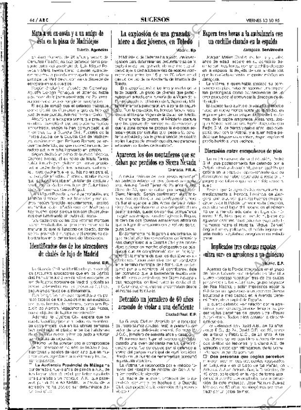 ABC SEVILLA 13-10-1995 página 64