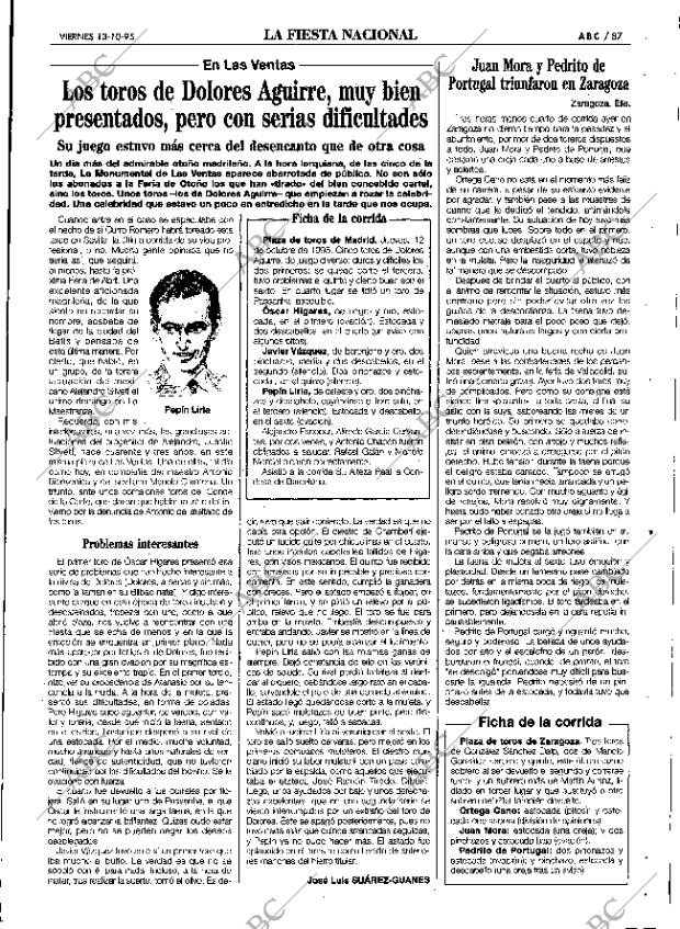 ABC SEVILLA 13-10-1995 página 87