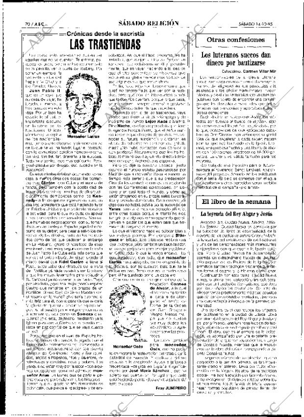 ABC MADRID 14-10-1995 página 70