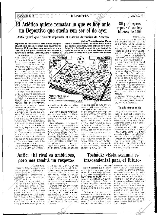 ABC MADRID 14-10-1995 página 71