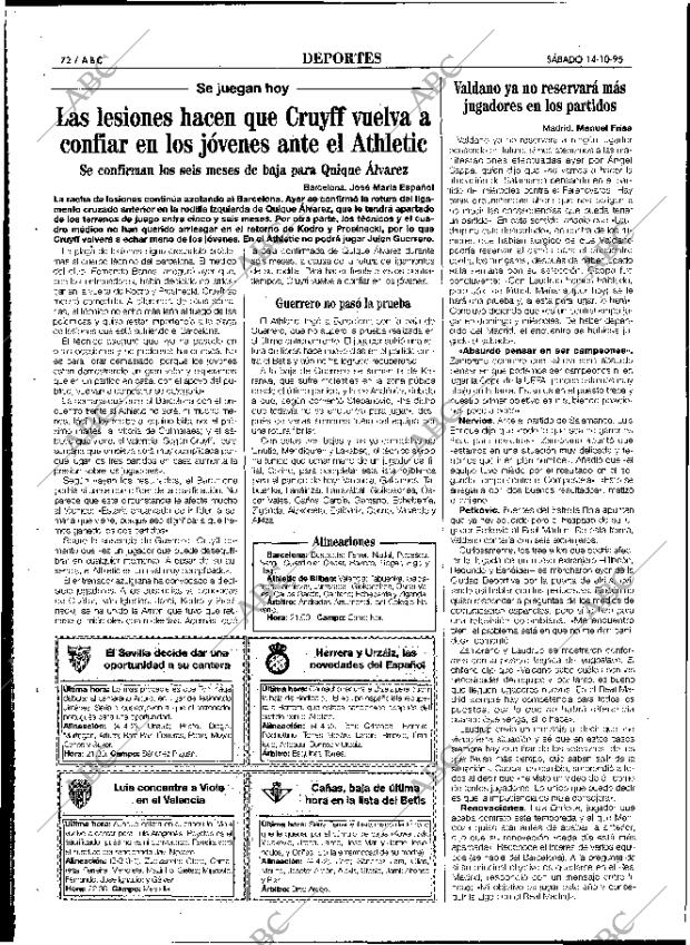 ABC MADRID 14-10-1995 página 72