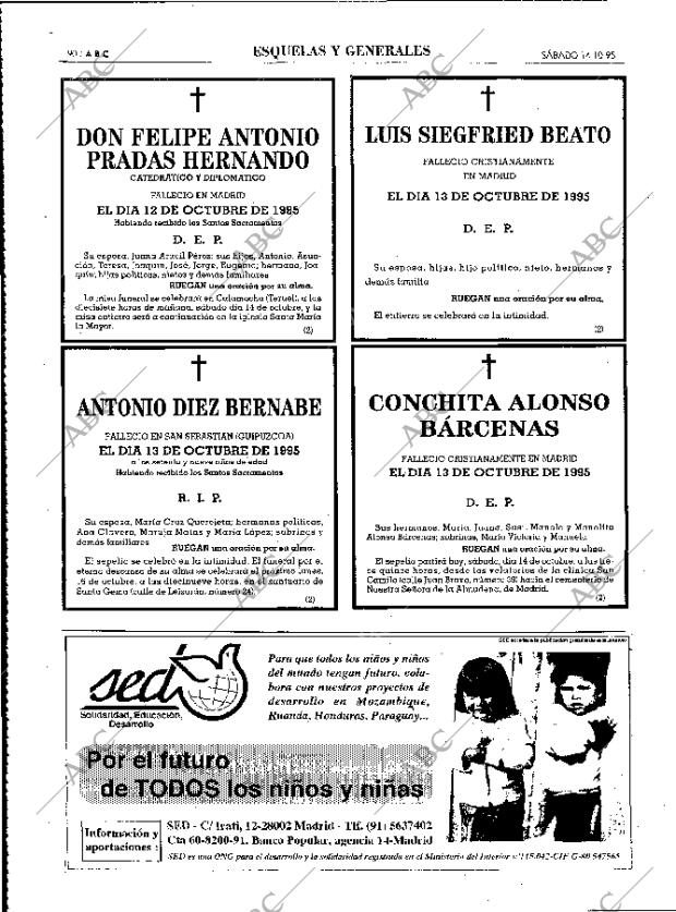 ABC MADRID 14-10-1995 página 90