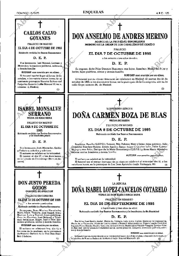 ABC MADRID 15-10-1995 página 105