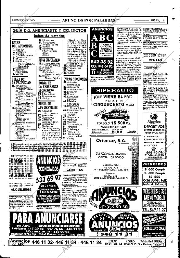 ABC MADRID 15-10-1995 página 111